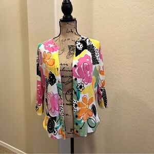 Cyrus Multicolor Floral Cardigan